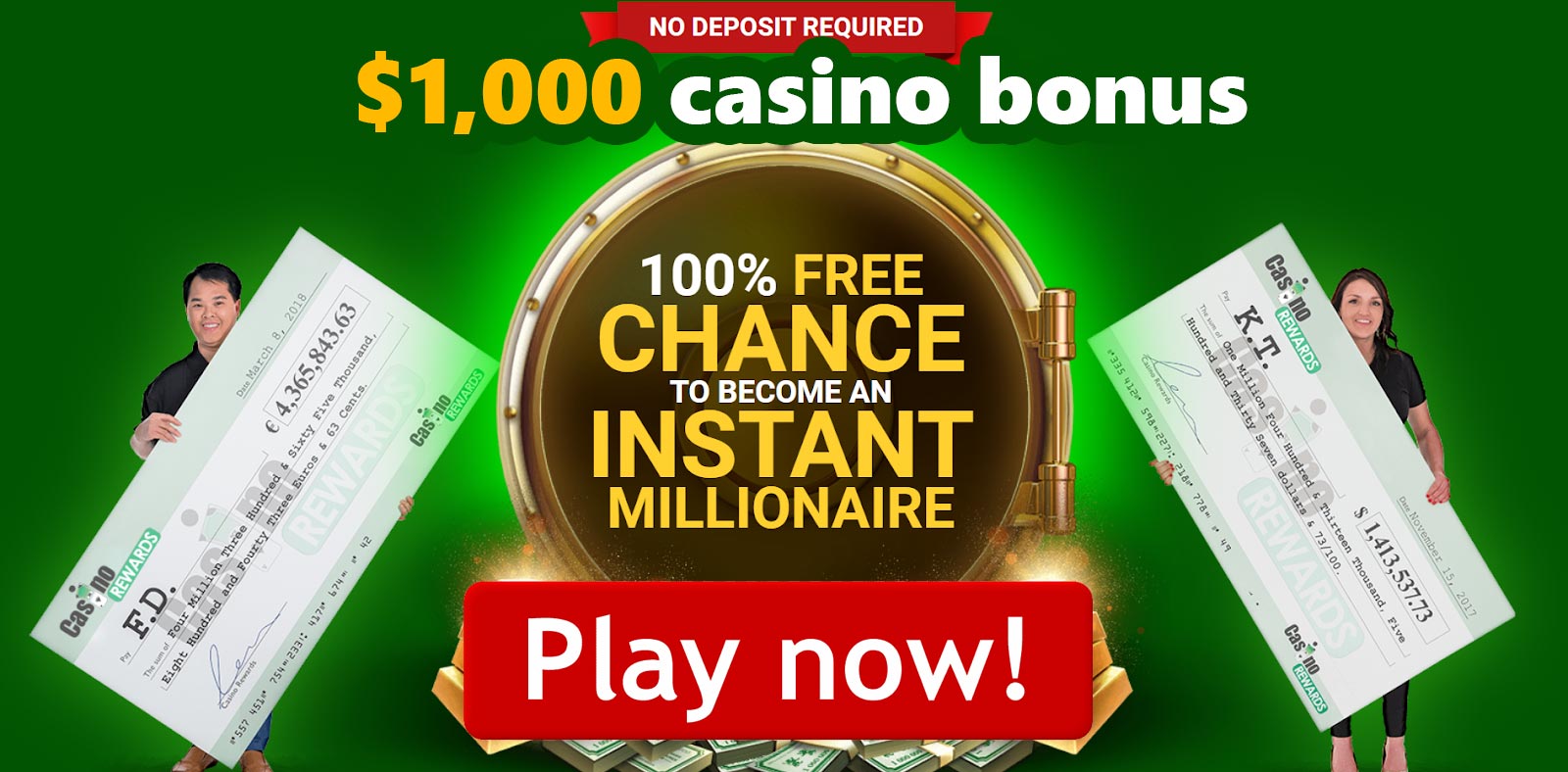 Get your bonus on Deposit Win Casino